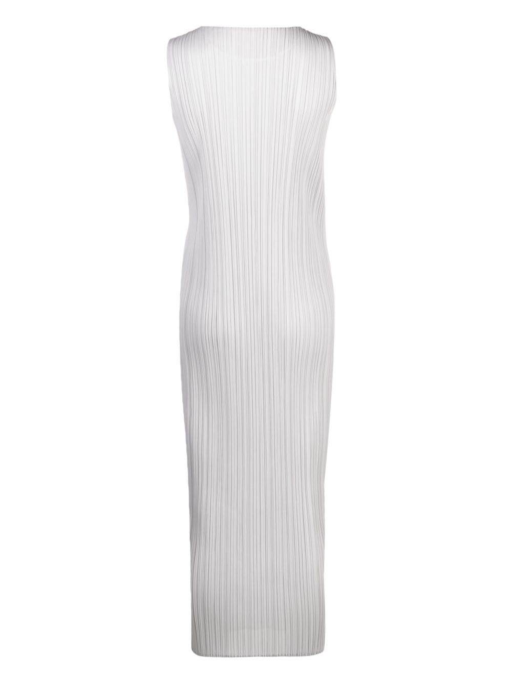 Pleats Please Issey Miyake PLEATS PLEASE ISSEY MIYAKE- Pleated Pencil Midi Dress