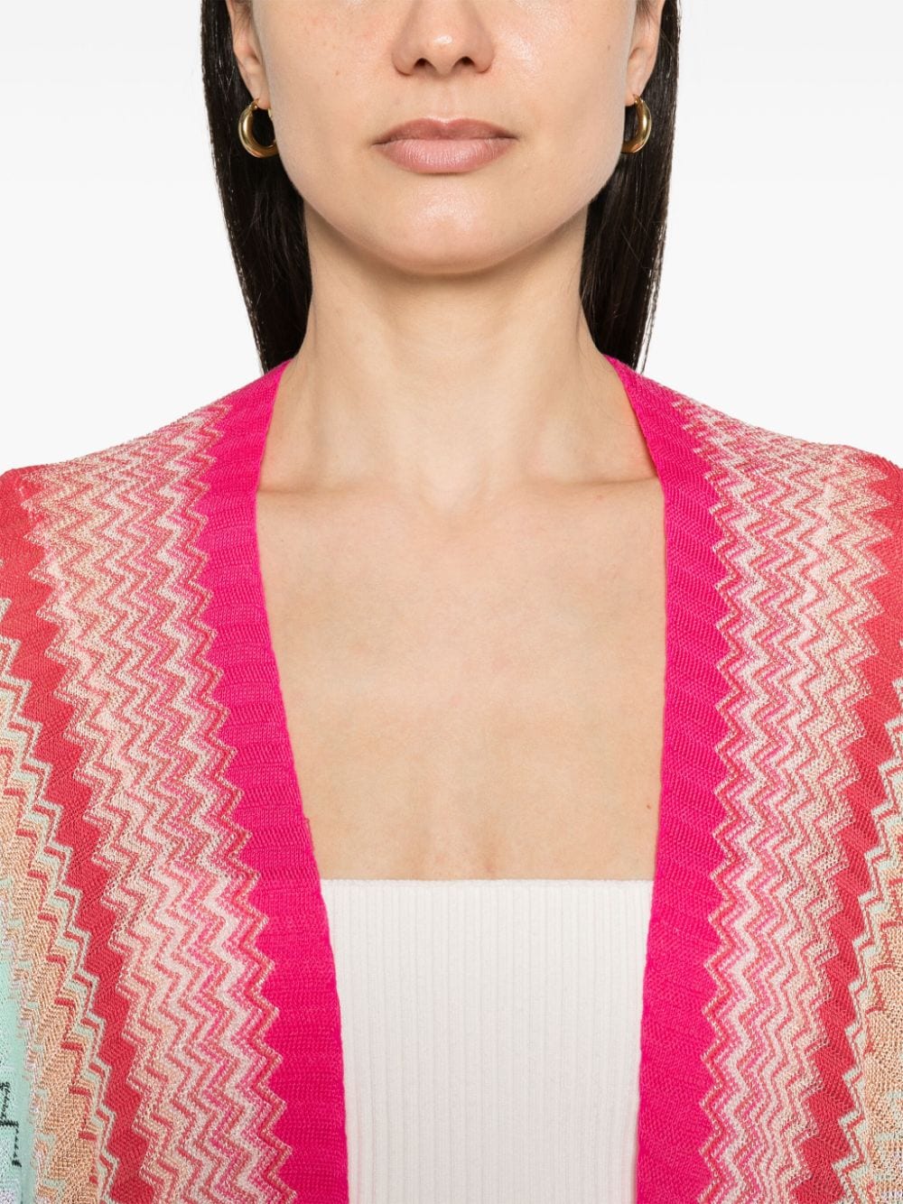 Missoni MISSONI- Fringed Poncho