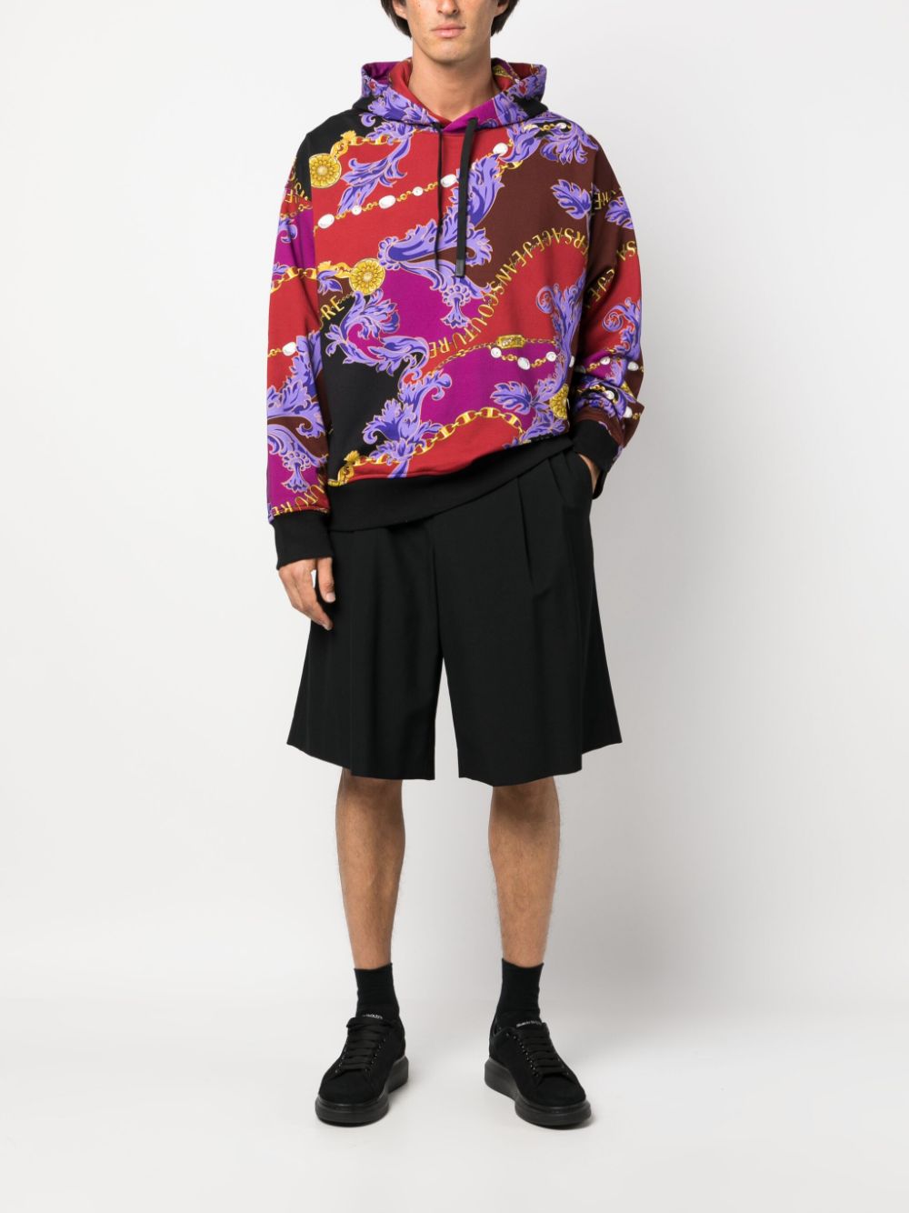 Versace Jeans Couture VERSACE JEANS COUTURE- Printed Sweatshirt