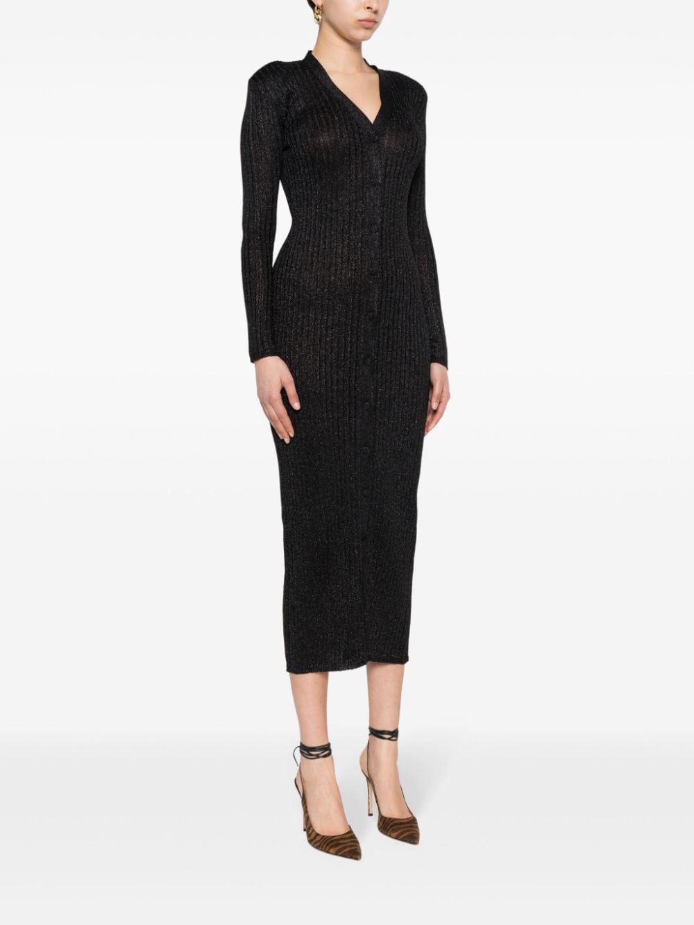 Tom Ford TOM FORD- V-neck Cardigan Dress