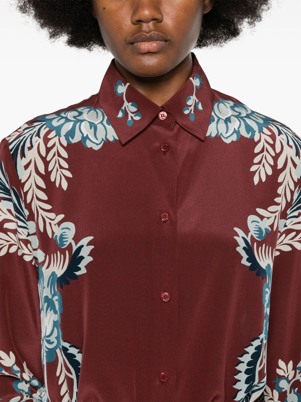 Etro ETRO- Printed Silk Shirt