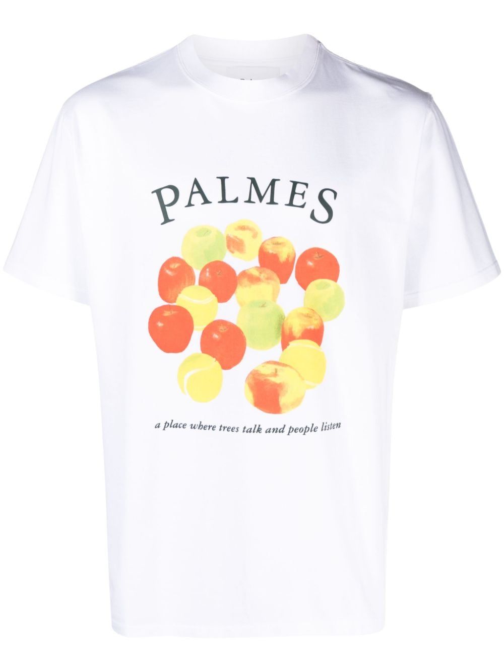 Palmes PALMES- Logo Organic Cotton T-shirt