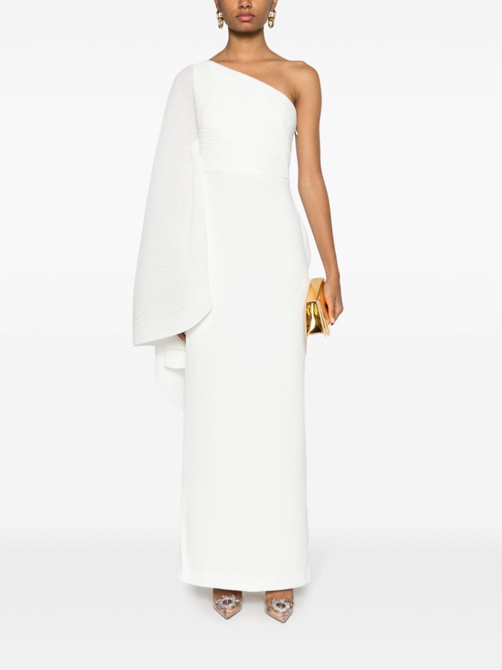 Solace London SOLACE LONDON- Lillia One-shoulder Maxi Dress