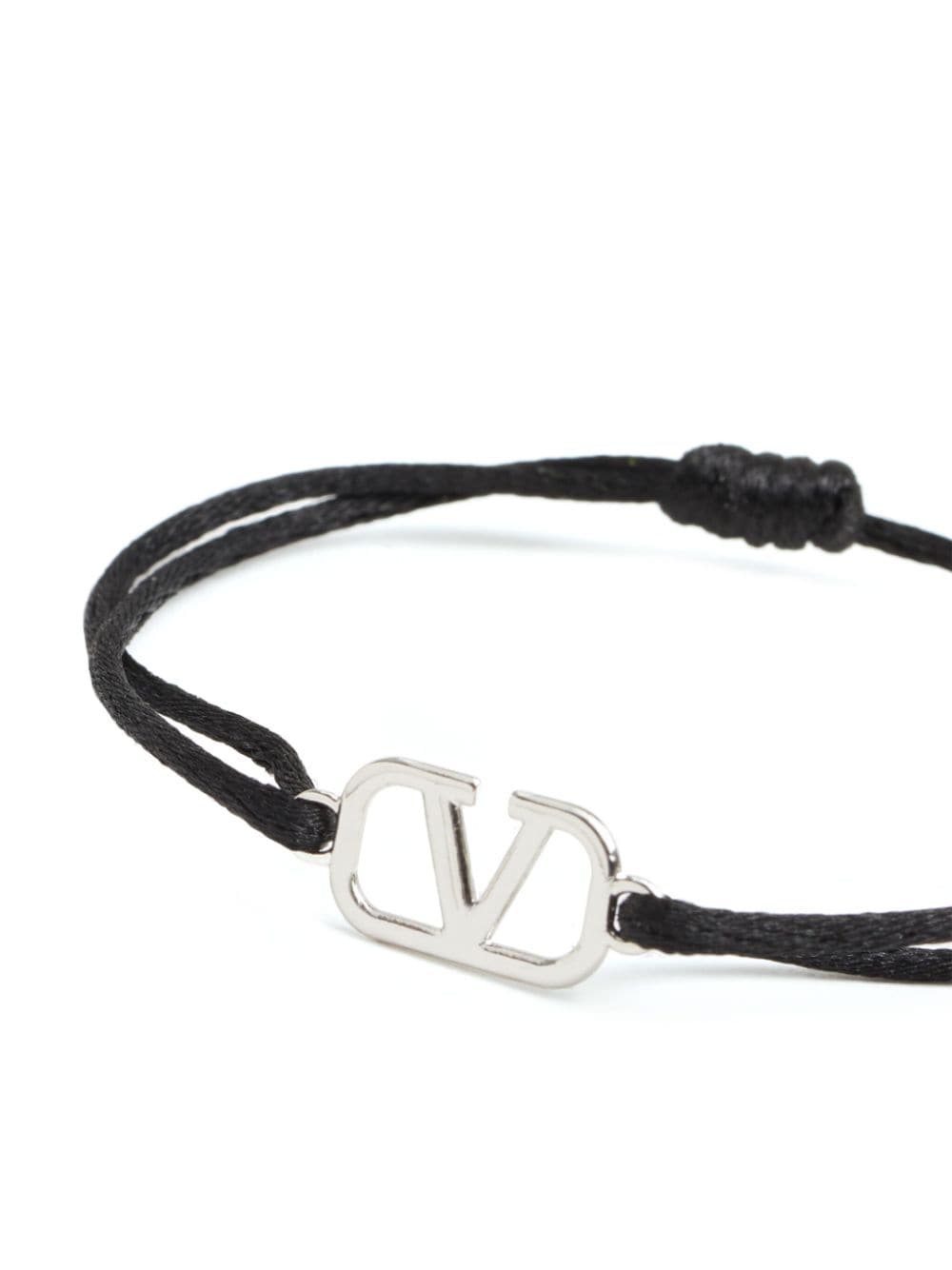 VALENTINO GARAVANI VALENTINO GARAVANI- Vlogo Signature Leather Bracelet