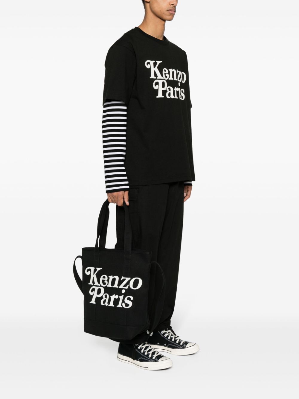  KENZO BY VERDY- Kenzo Paris Cotton Tote Bag