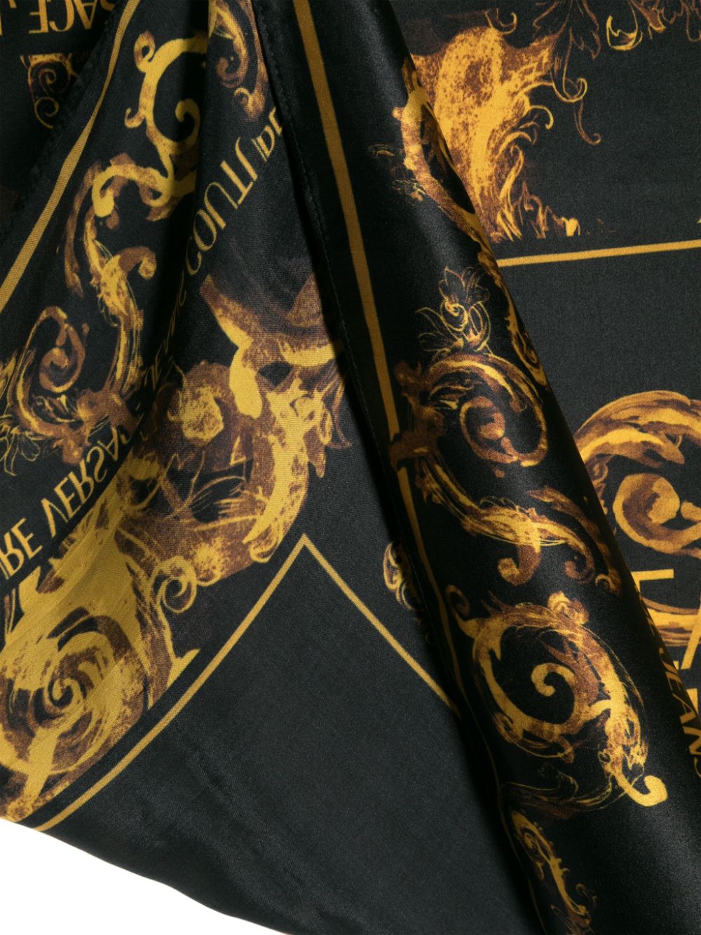 Versace Jeans Couture VERSACE JEANS COUTURE- Small Silk Scarf