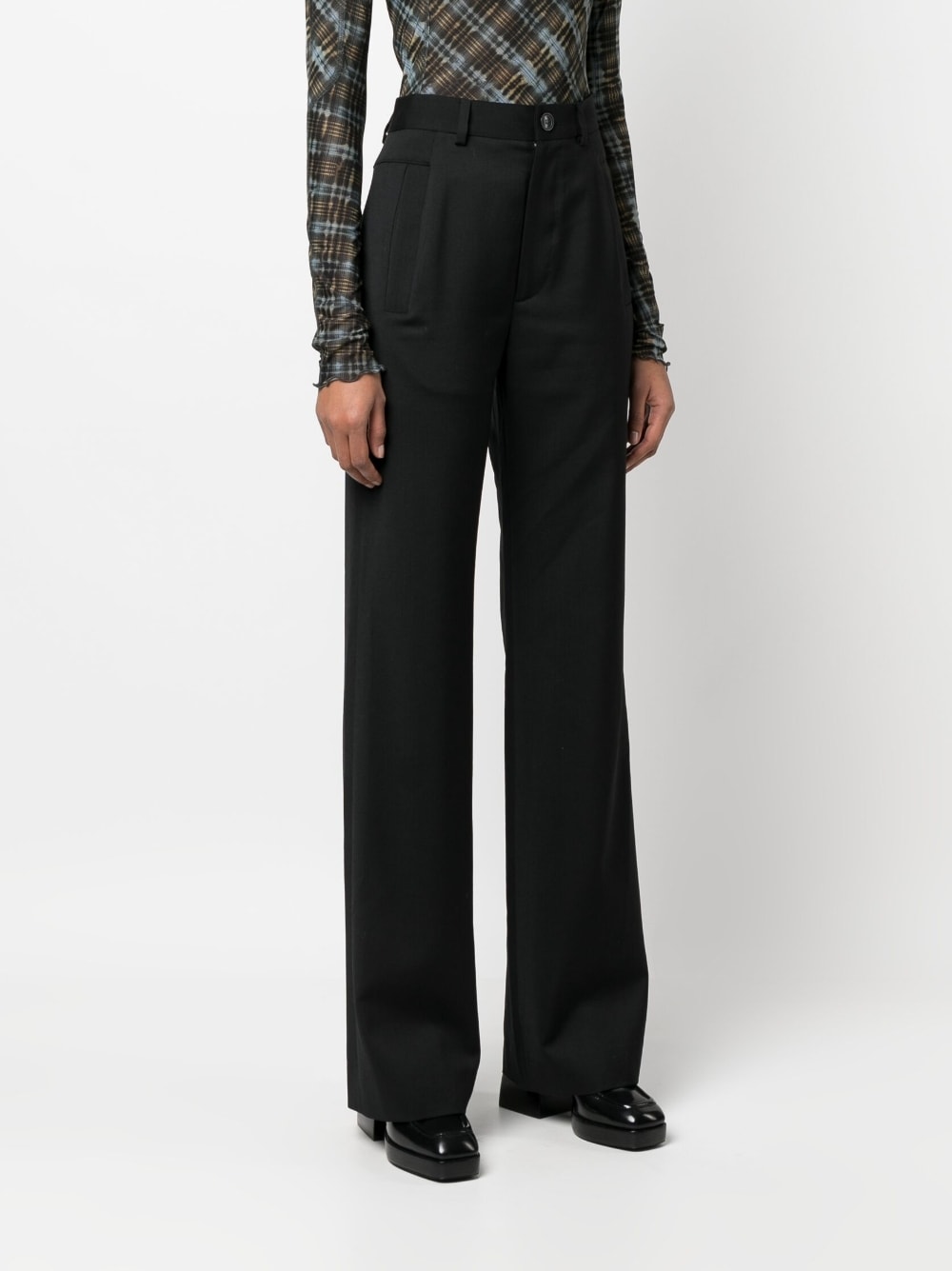 Vivienne Westwood VIVIENNE WESTWOOD- High Waist Flared Trousers