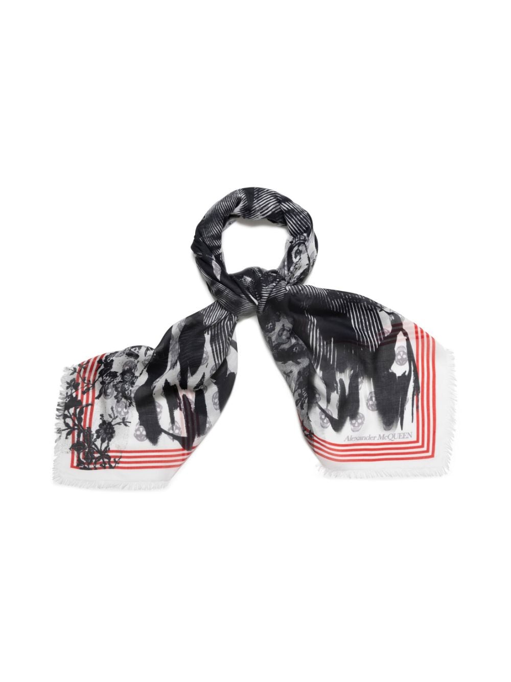 Alexander McQueen ALEXANDER MCQUEEN- Scarf With Logo