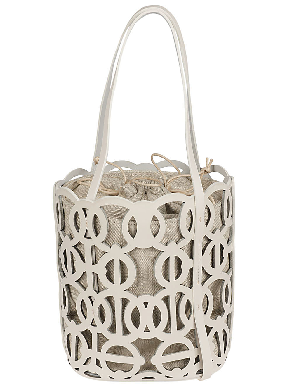 Anita Bilardi ANITA BILARDI- Cancer Horsefill Leather Bucket Bag