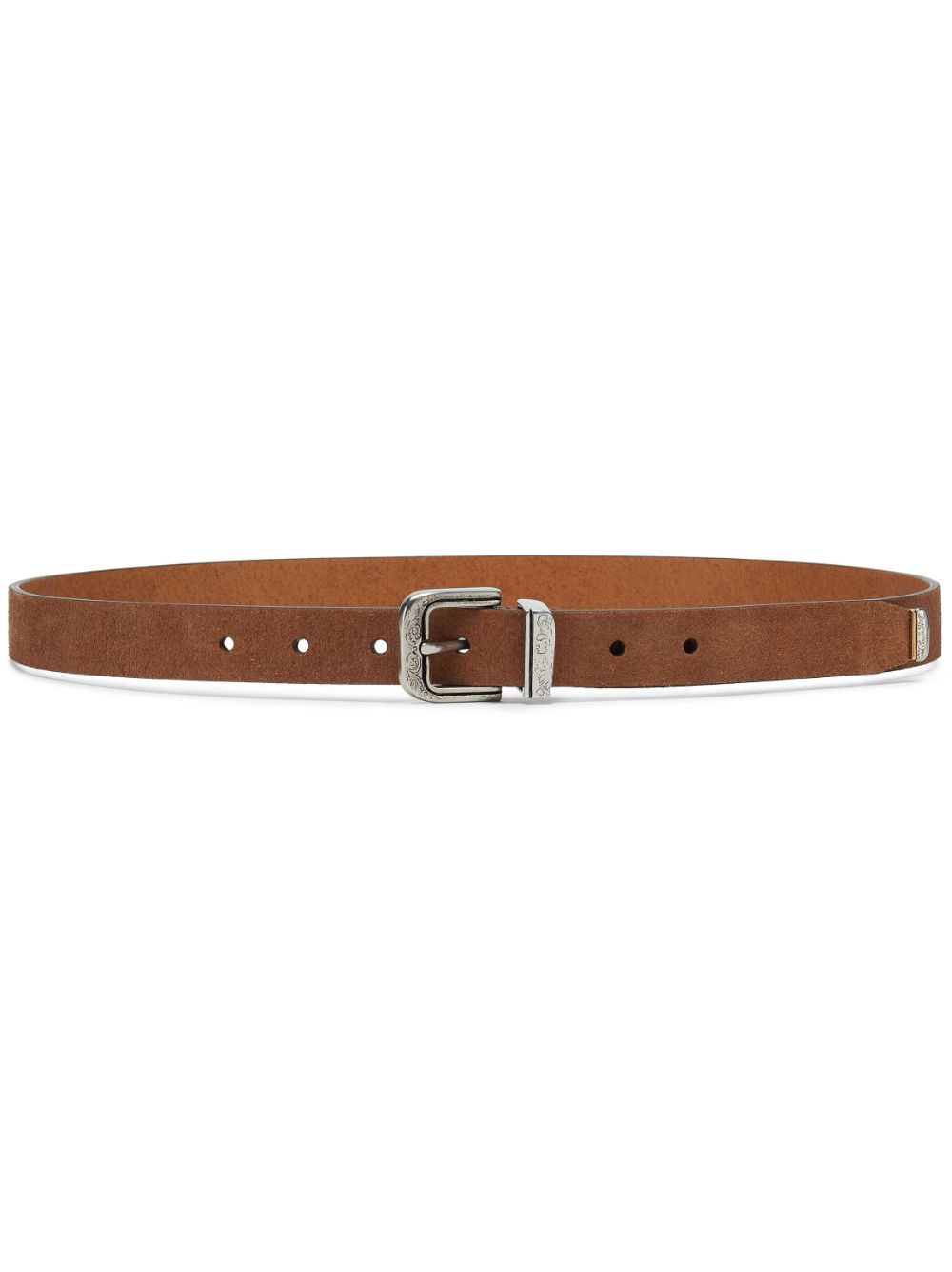 Brunello Cucinelli BRUNELLO CUCINELLI- Suede Leather Belt