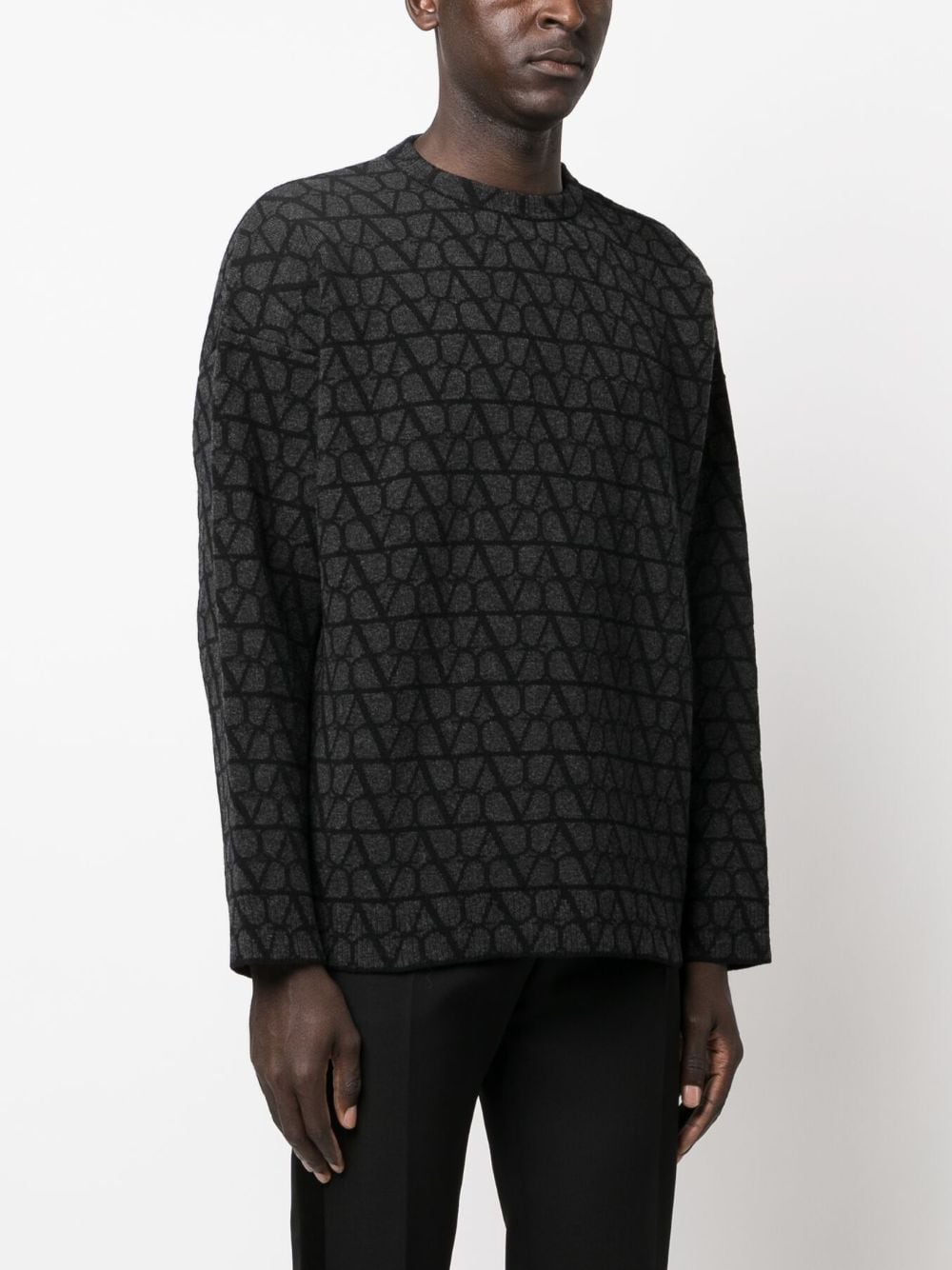 Valentino VALENTINO- Wool Textured Sweater