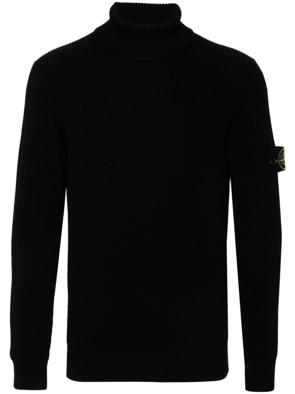 Stone Island STONE ISLAND- Turtleneck With Logo