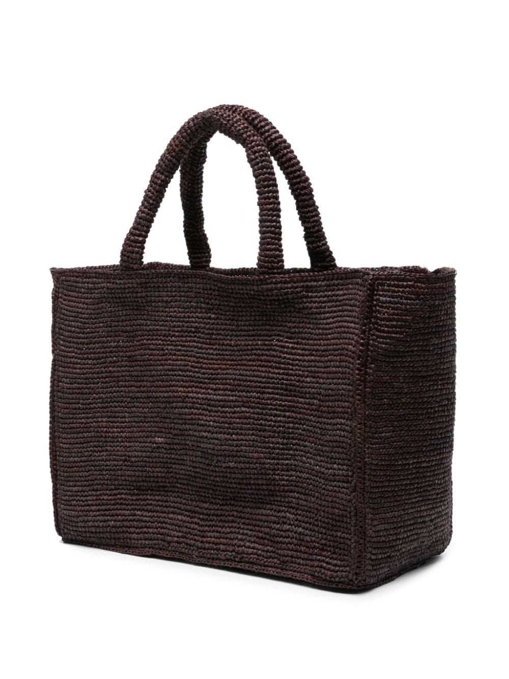 Manebi MANEBI- Raffia Shopping Bag