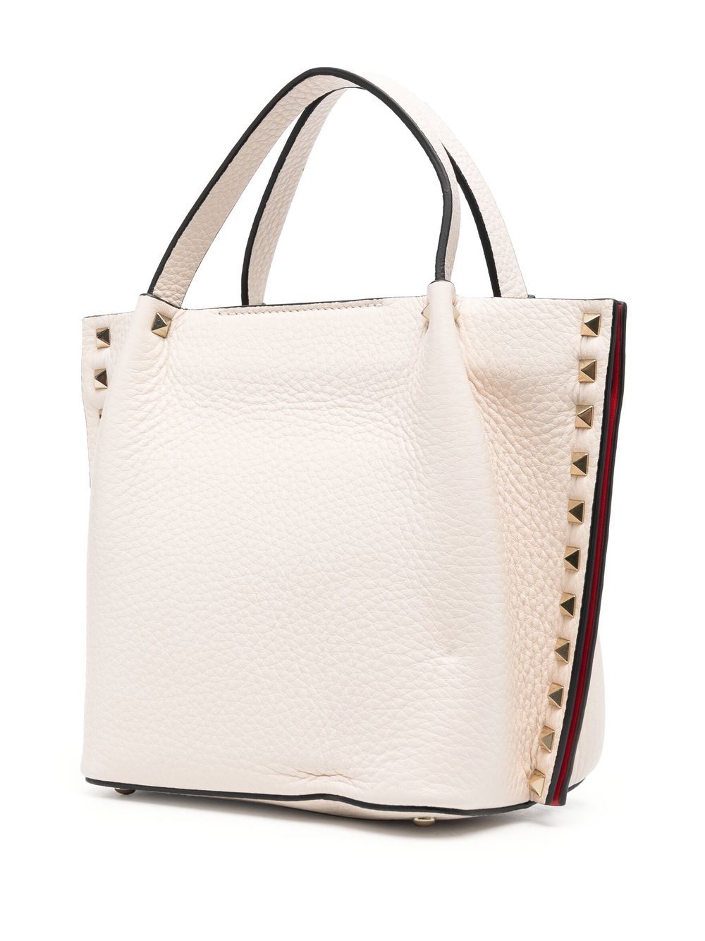 VALENTINO GARAVANI VALENTINO GARAVANI- Rockstud Small Leather Tote Bag