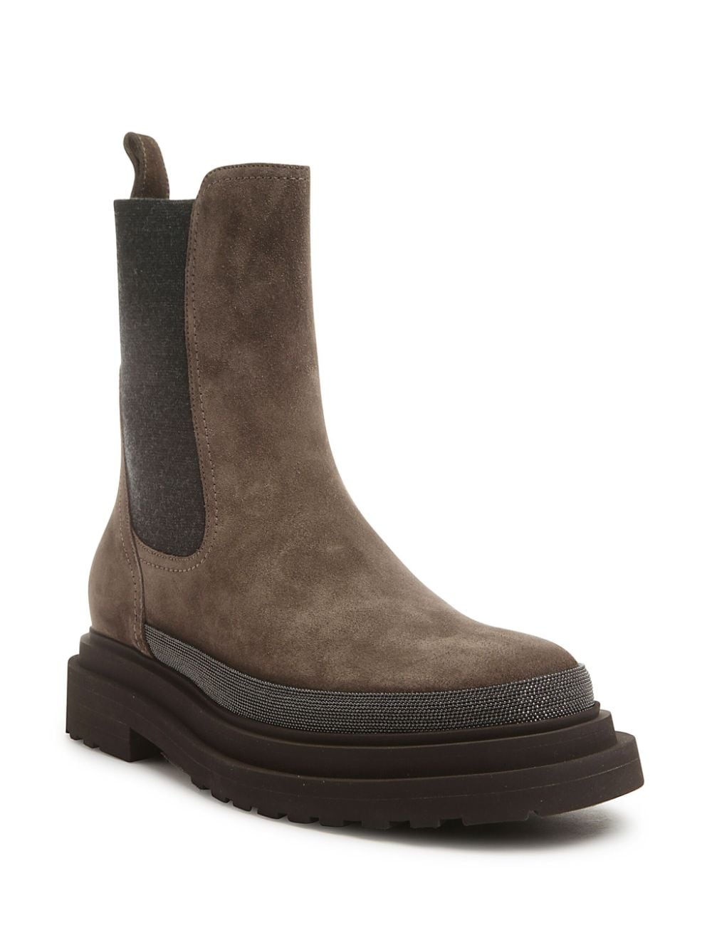 Brunello Cucinelli BRUNELLO CUCINELLI- Chelsea Suede Boots