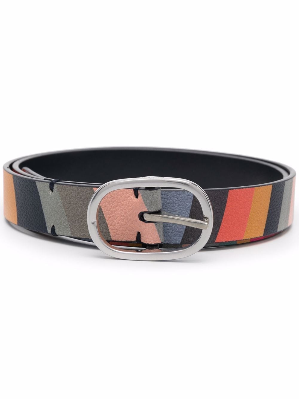 Paul Smith PAUL SMITH- Signature Stripe Leather Belt