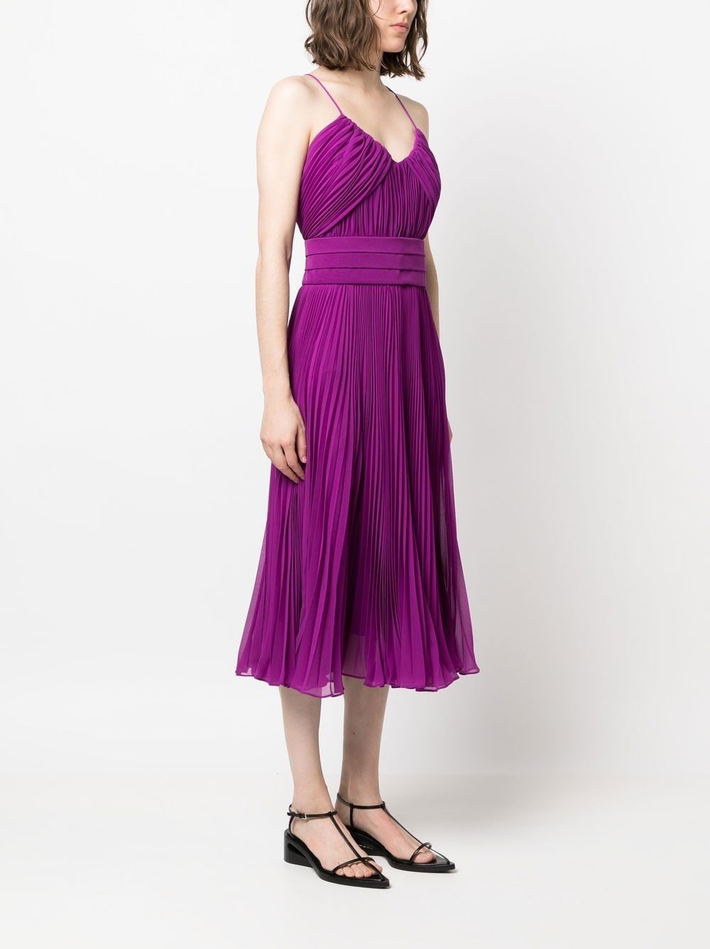 Max Mara MAX MARA- Pleated Midi Dress