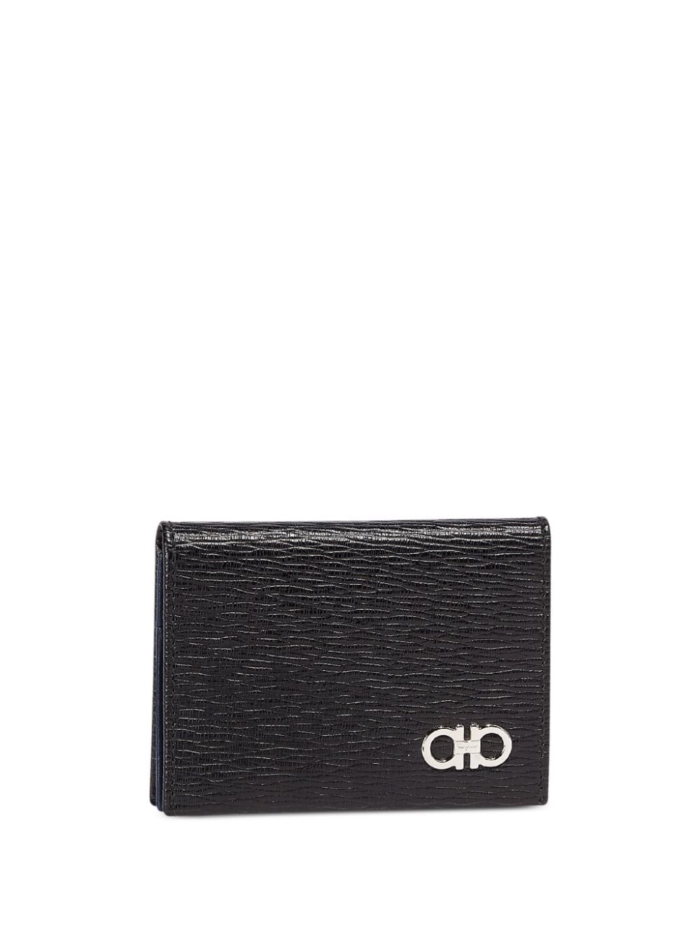 Ferragamo FERRAGAMO- Leather Card Holder