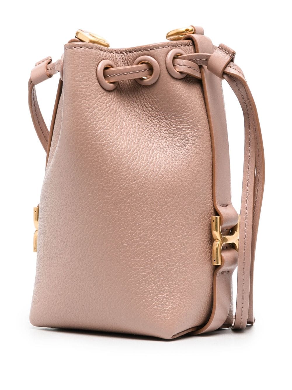 Chloé CHLOÉ- Marcie Small Leather Bucket Bag