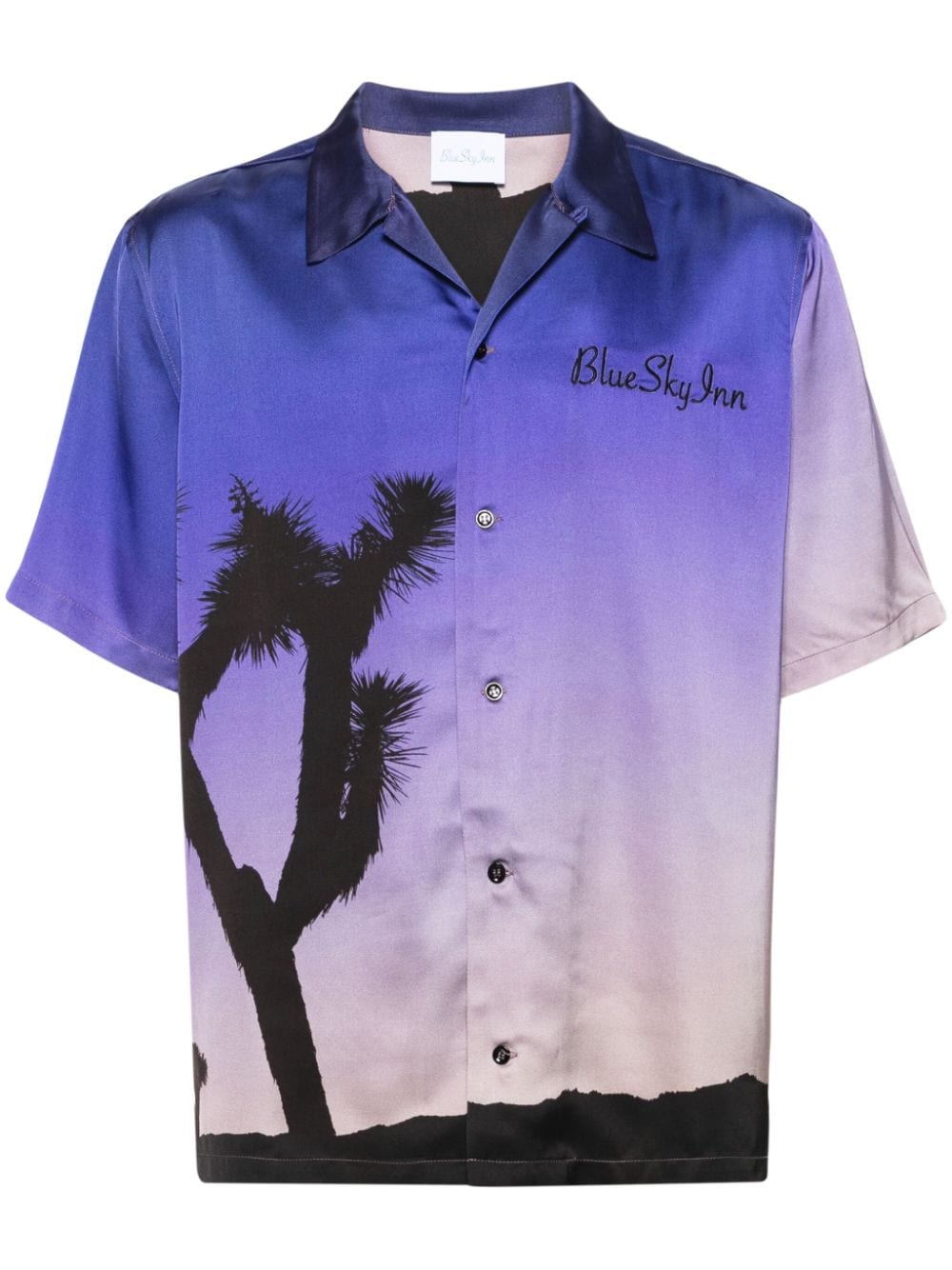BLUE SKY INN BLUE SKY INN- Printed Viscose Shirt