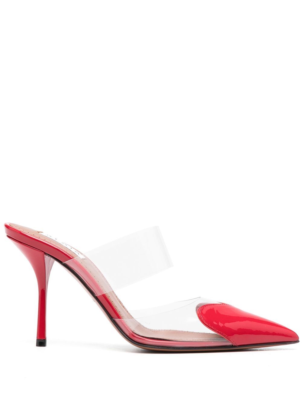 Alaïa ALAÏA- Le Caur Patent Leather Mules