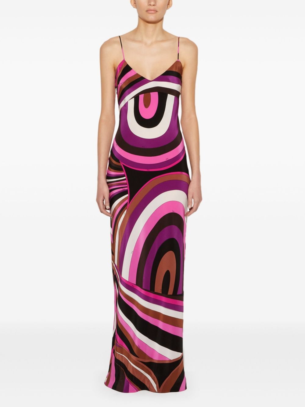 pucci PUCCI- Printed Silk Dress