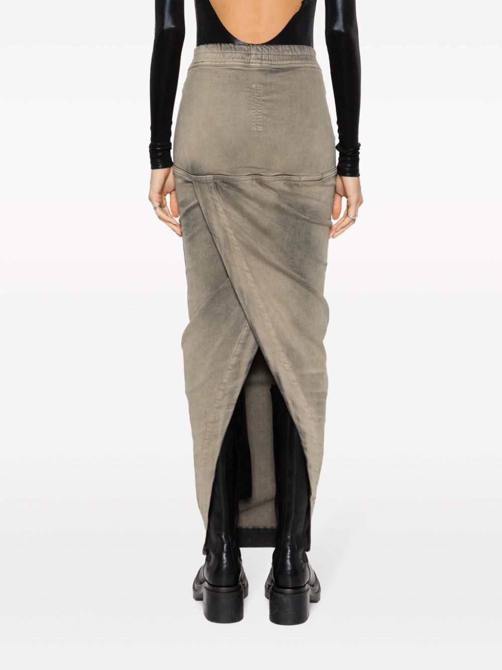 Rick Owens Drkshdw RICK OWENS DRKSHDW- Denim Pillar Skirt