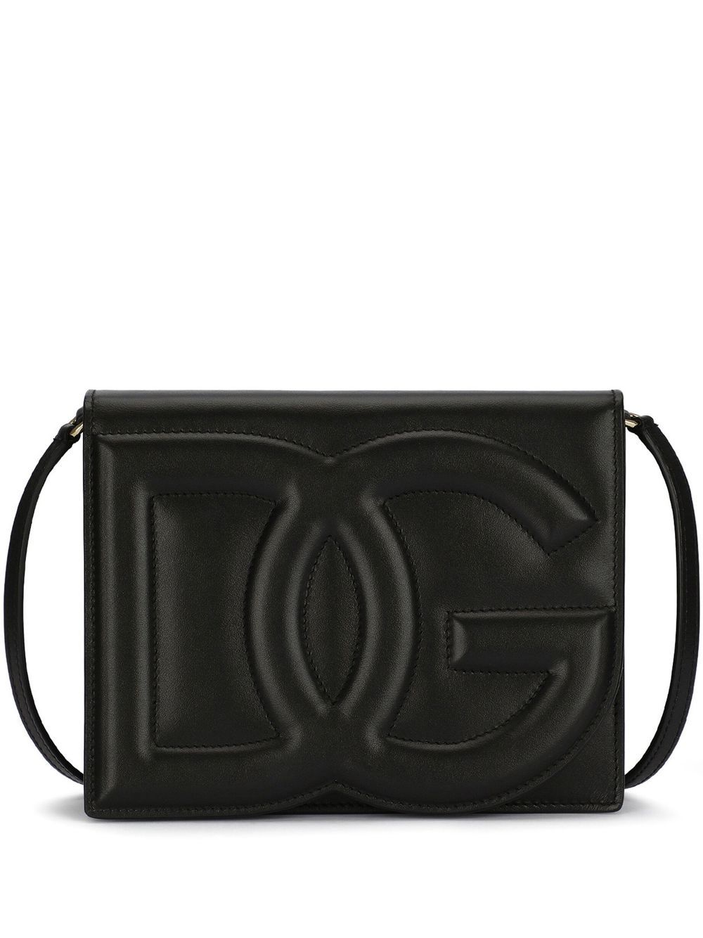 Dolce & Gabbana DOLCE & GABBANA- Dg Logo Leather Crossbody Bag