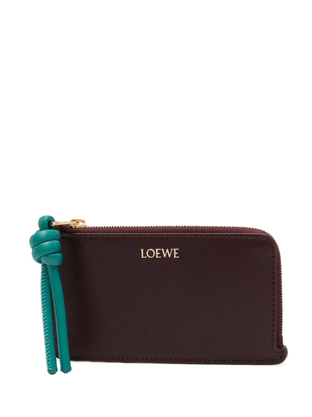 Loewe LOEWE- Knot Leather Card Holder