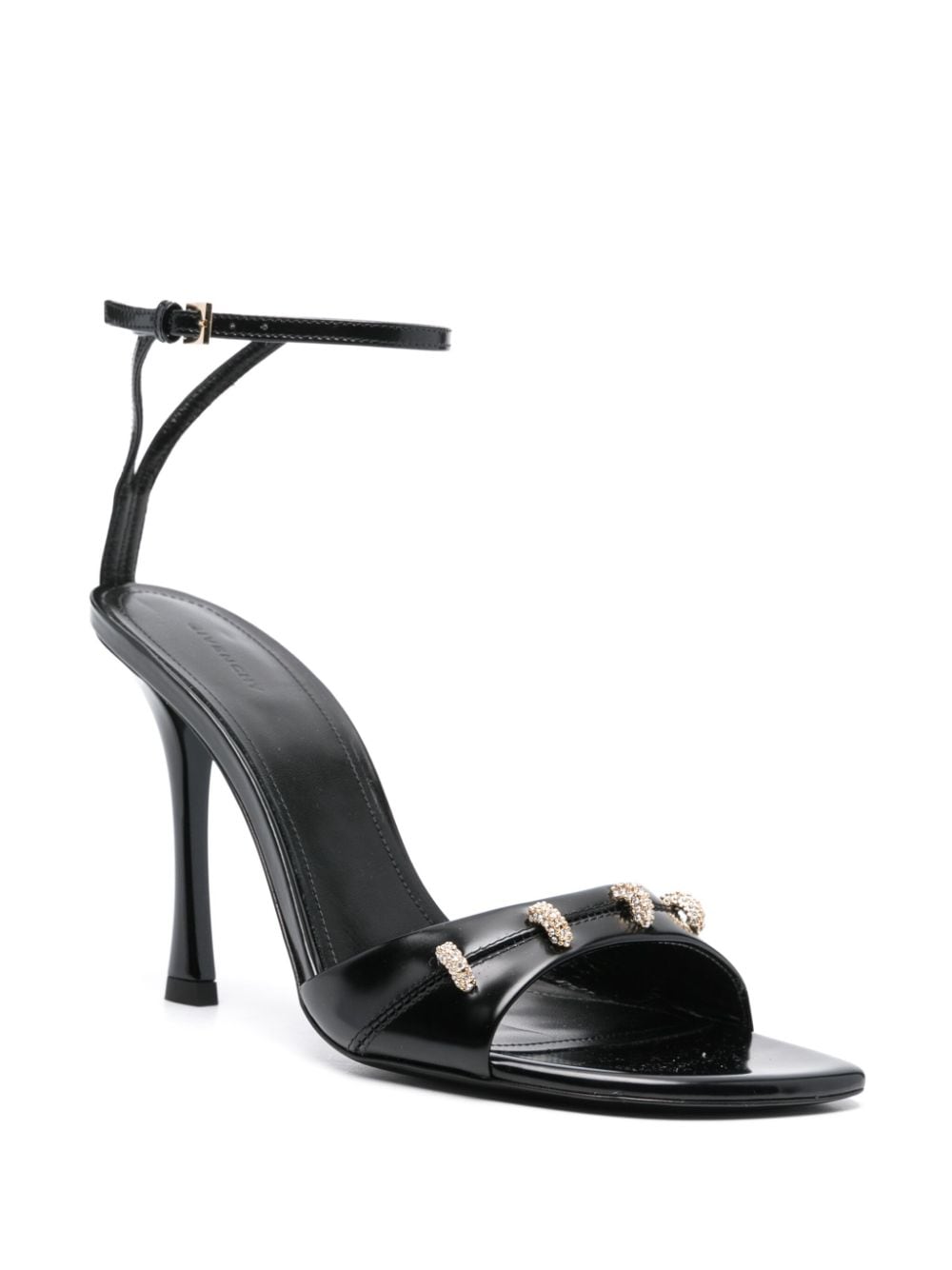 Givenchy GIVENCHY- Stitch Leather Sandals