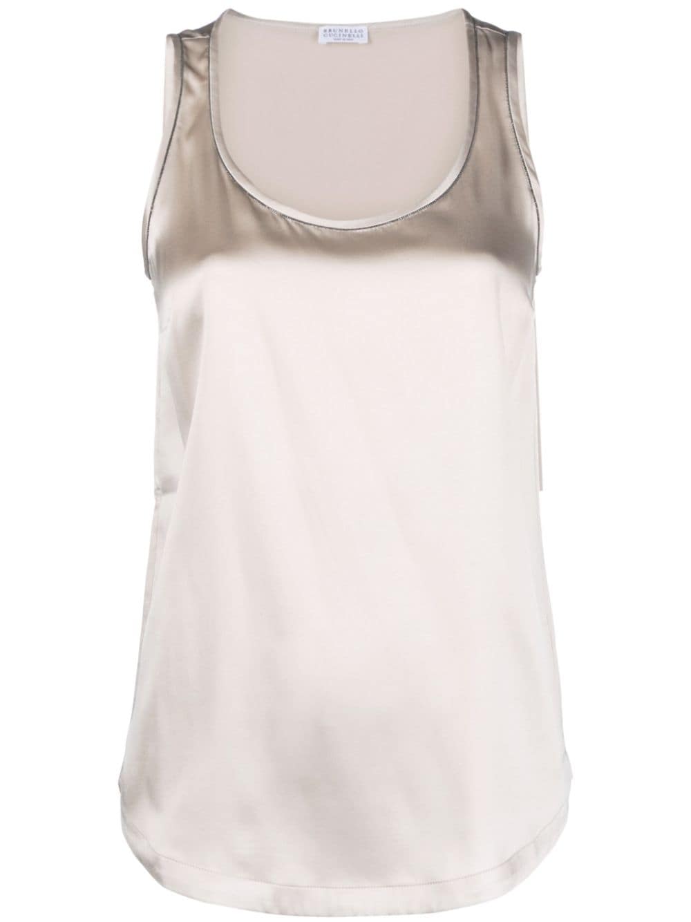 Brunello Cucinelli BRUNELLO CUCINELLI- Satin Silk Top