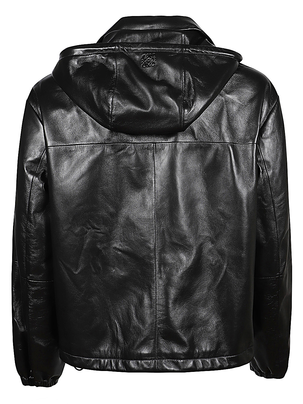 Loewe LOEWE- Leather Hooded Jacket