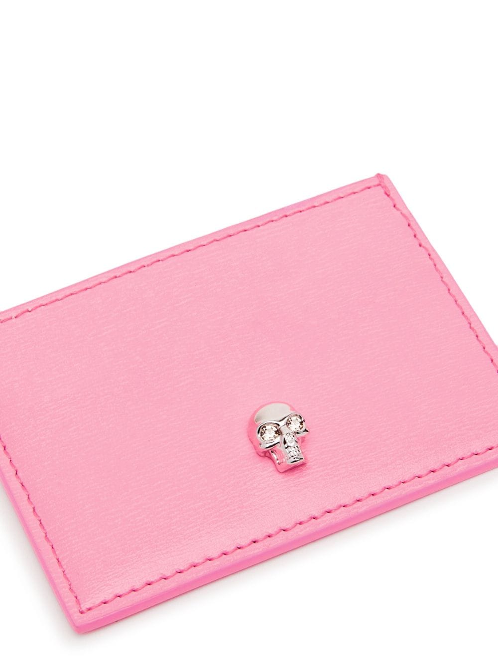 Alexander McQueen ALEXANDER MCQUEEN- Skull Leather Credit Card Case