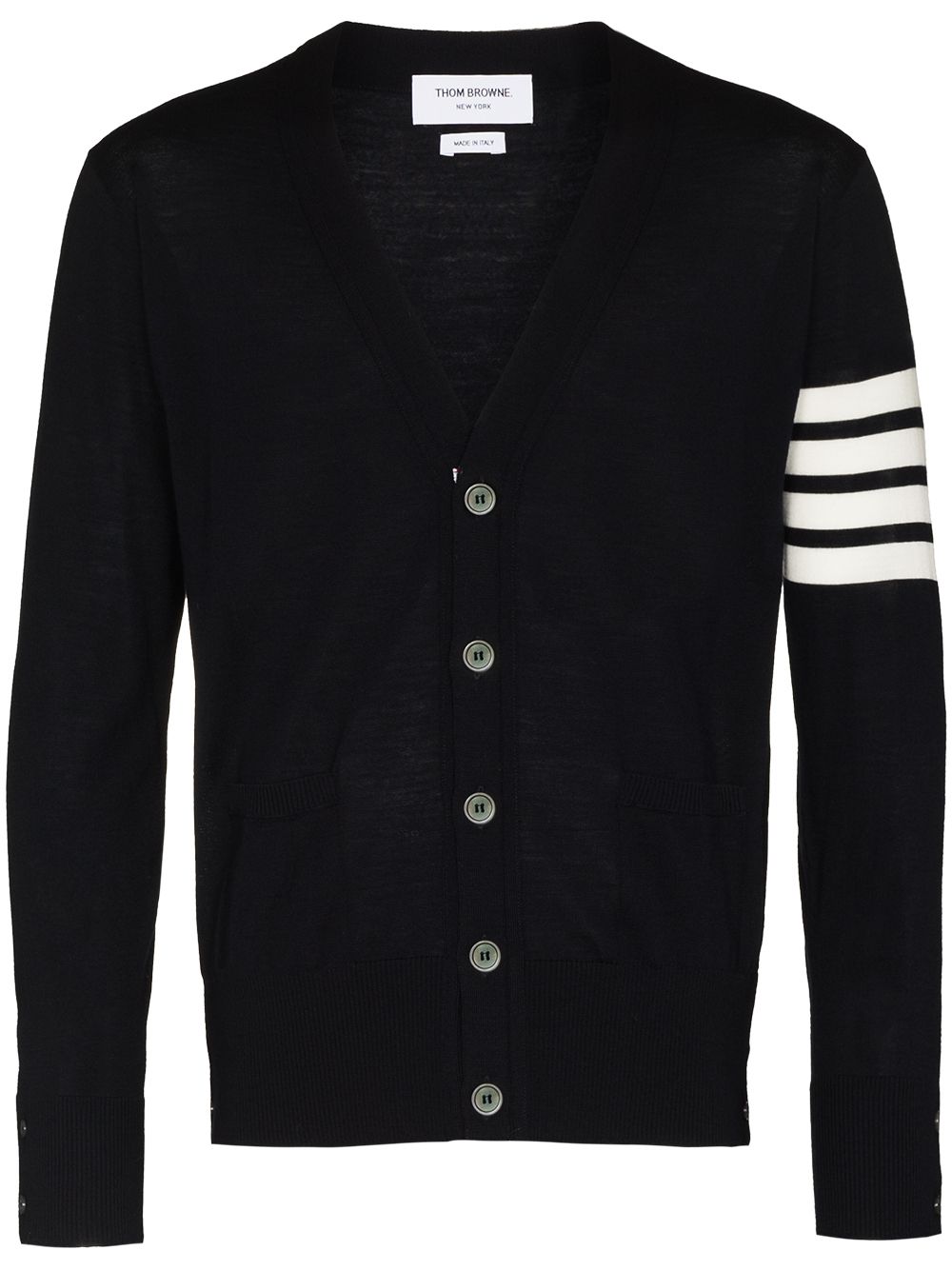 Thom Browne THOM BROWNE- 4bar Wool Cardigan