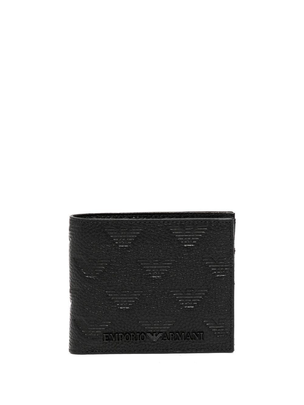 Emporio Armani EMPORIO ARMANI- Logo Leather Wallet