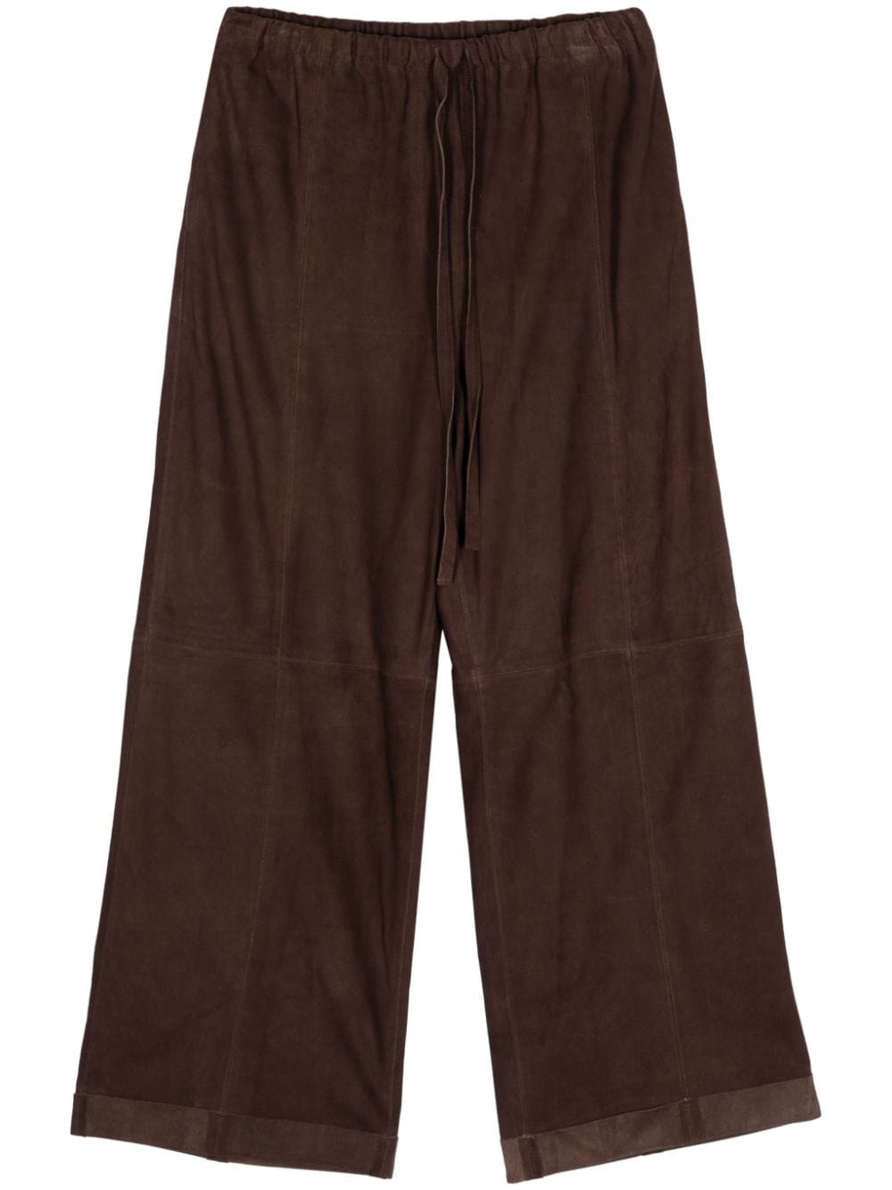 Alysi ALYSI- Suede Trousers