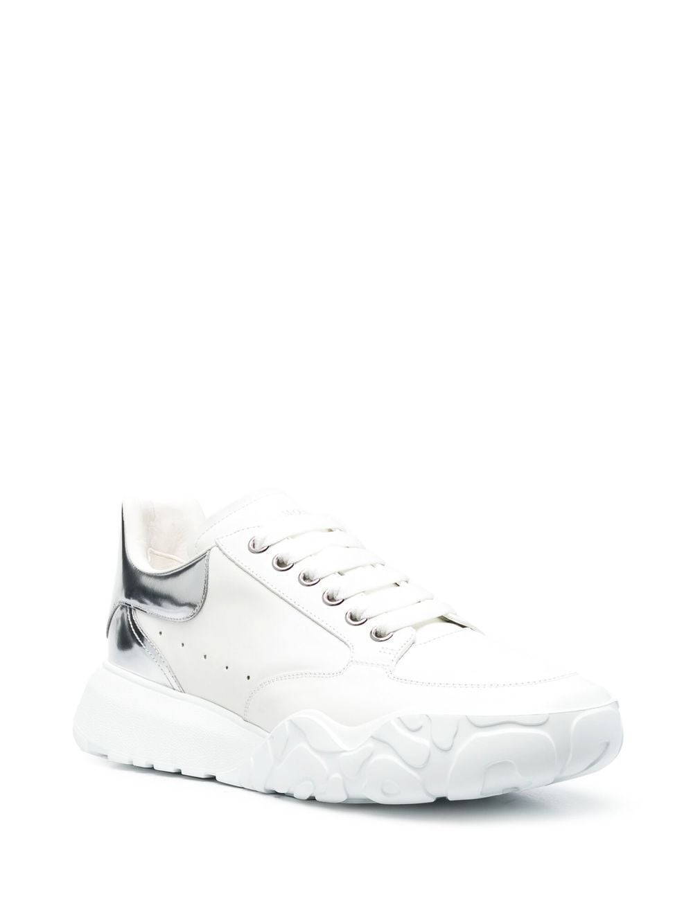 Alexander McQueen ALEXANDER MCQUEEN- Court Leather Sneakers