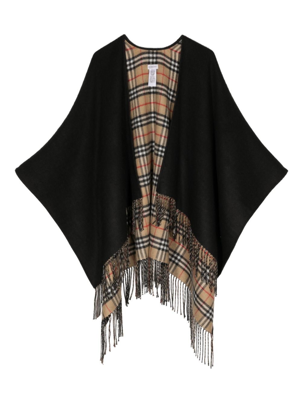 Burberry BURBERRY- Wool Reversible Cape