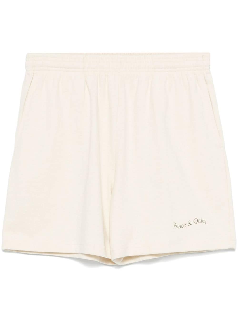  MUSEUM OF PEACE AND QUIET- Cotton Bermuda Shorts