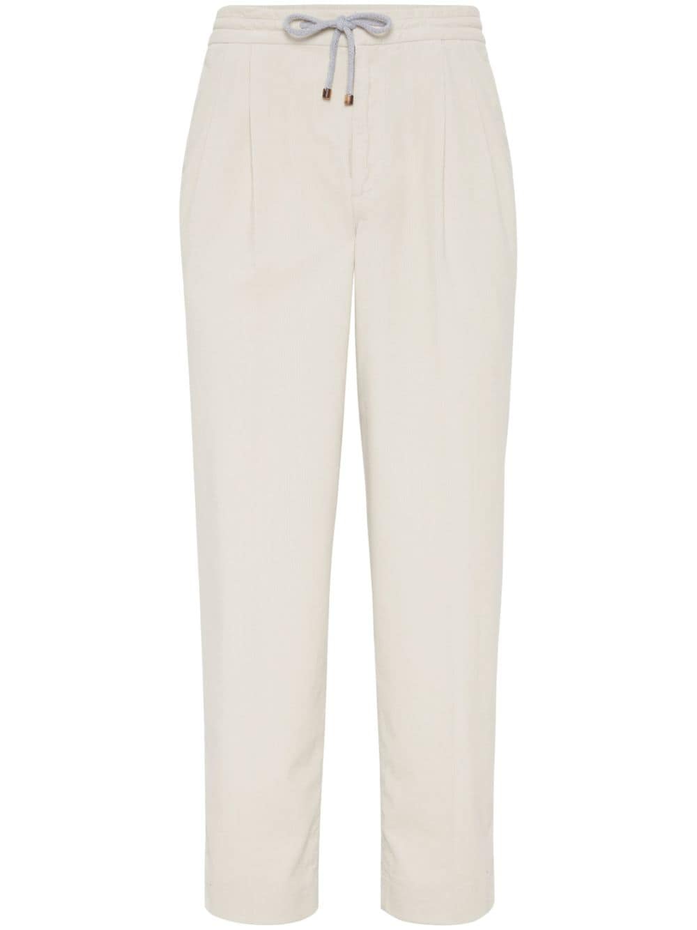 Brunello Cucinelli BRUNELLO CUCINELLI- Corduroy Cotton Trousers