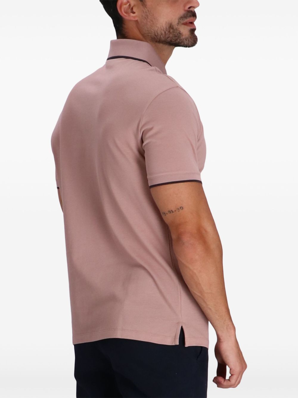 Emporio Armani EMPORIO ARMANI- Logo Cotton Polo Shirt