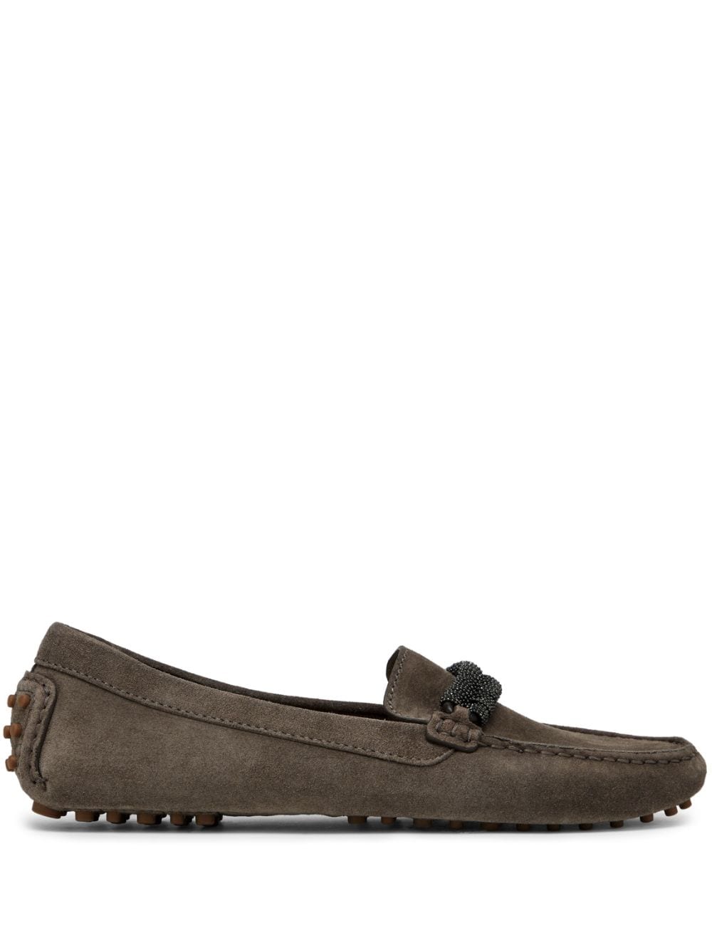 Brunello Cucinelli BRUNELLO CUCINELLI- Suede Loafers