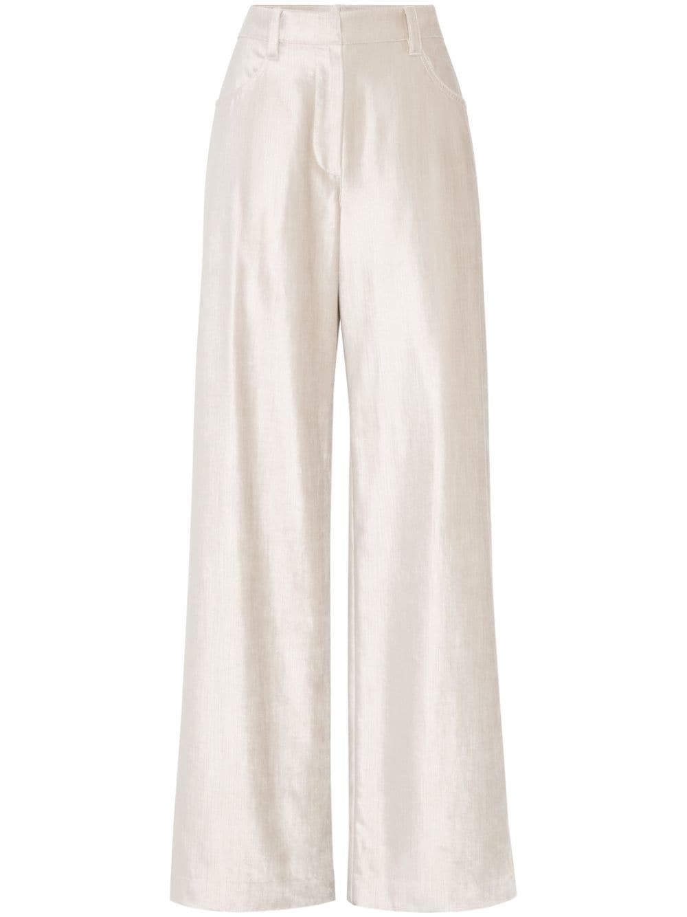 Brunello Cucinelli BRUNELLO CUCINELLI- Wide-leg Trousers