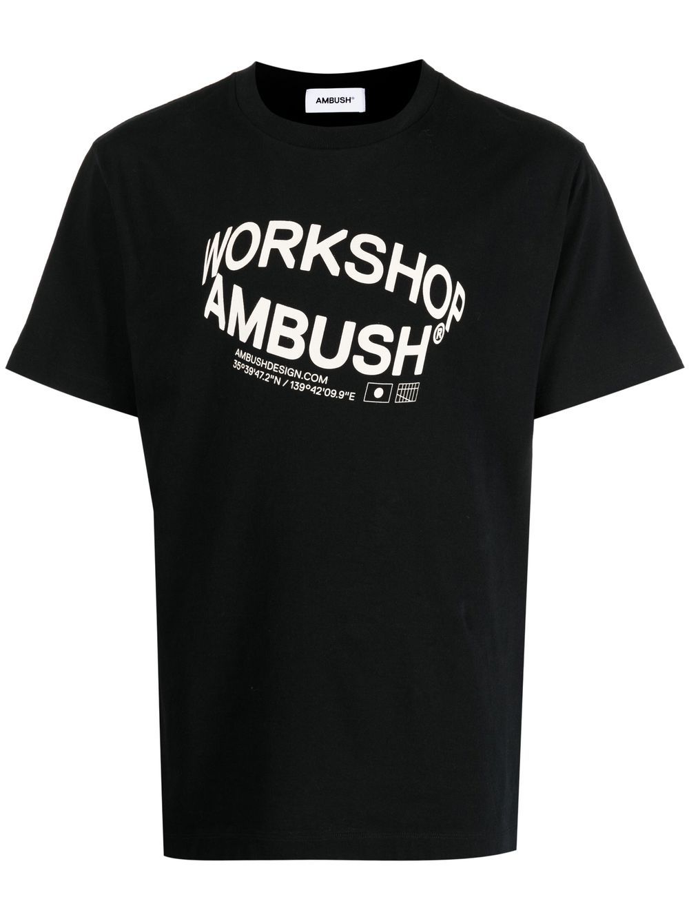 AMBUSH AMBUSH- Logo Cotton T-shirt