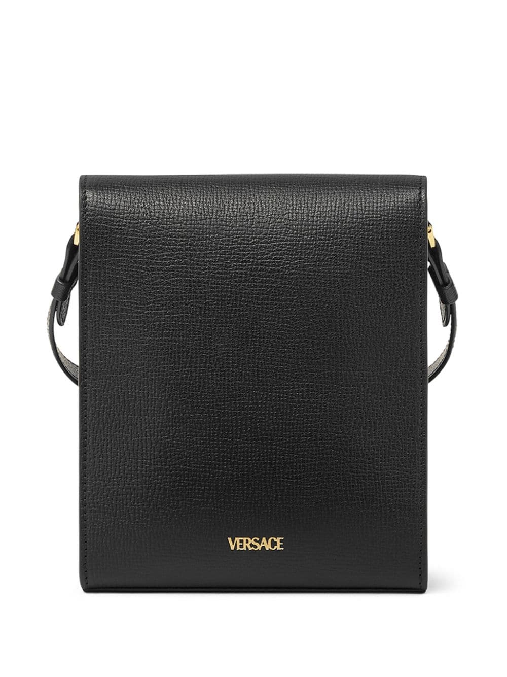 Versace VERSACE- Leather Messenger Bag