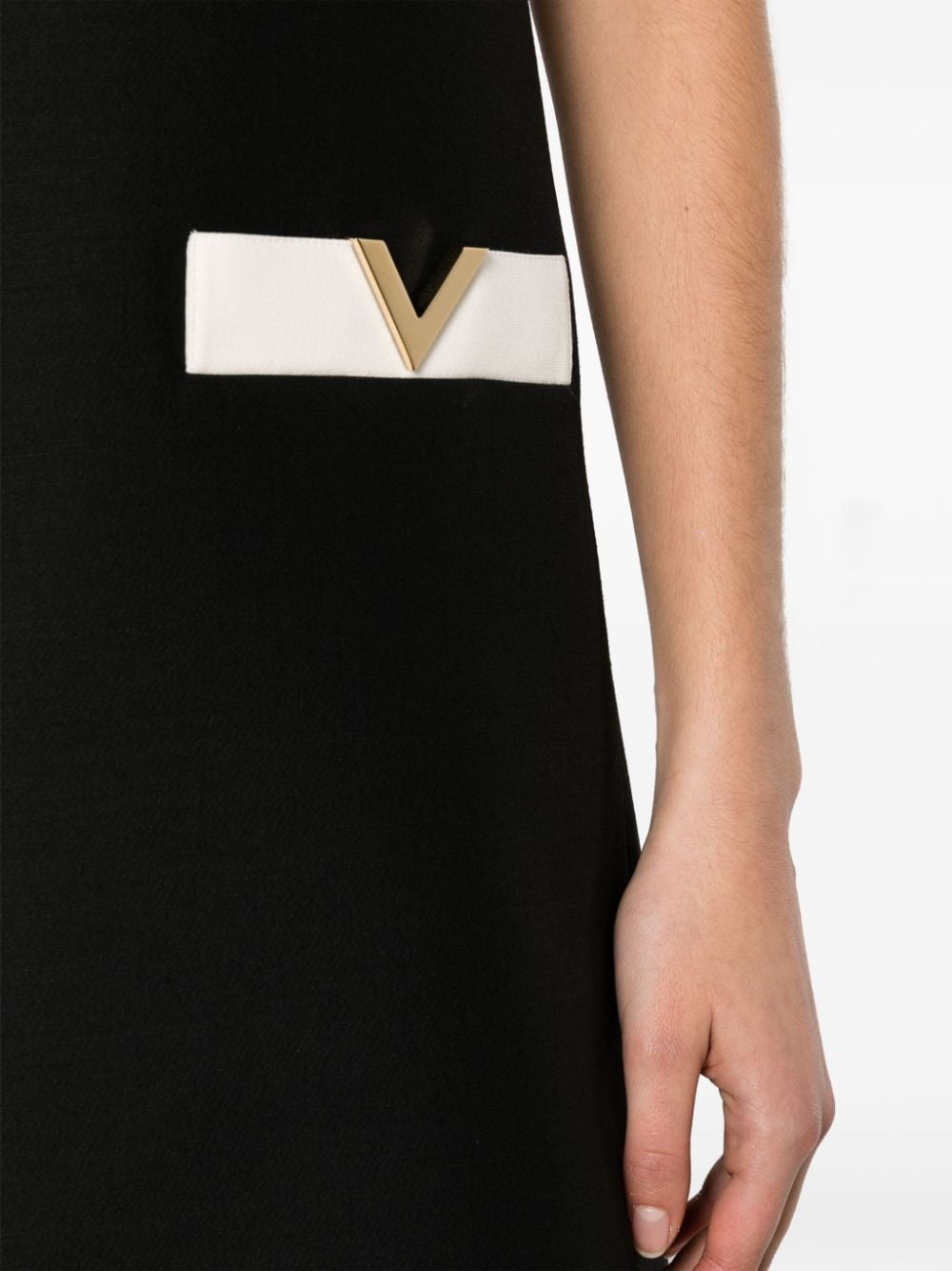 Valentino VALENTINO- Wool And Silk Blend Shoert Dress