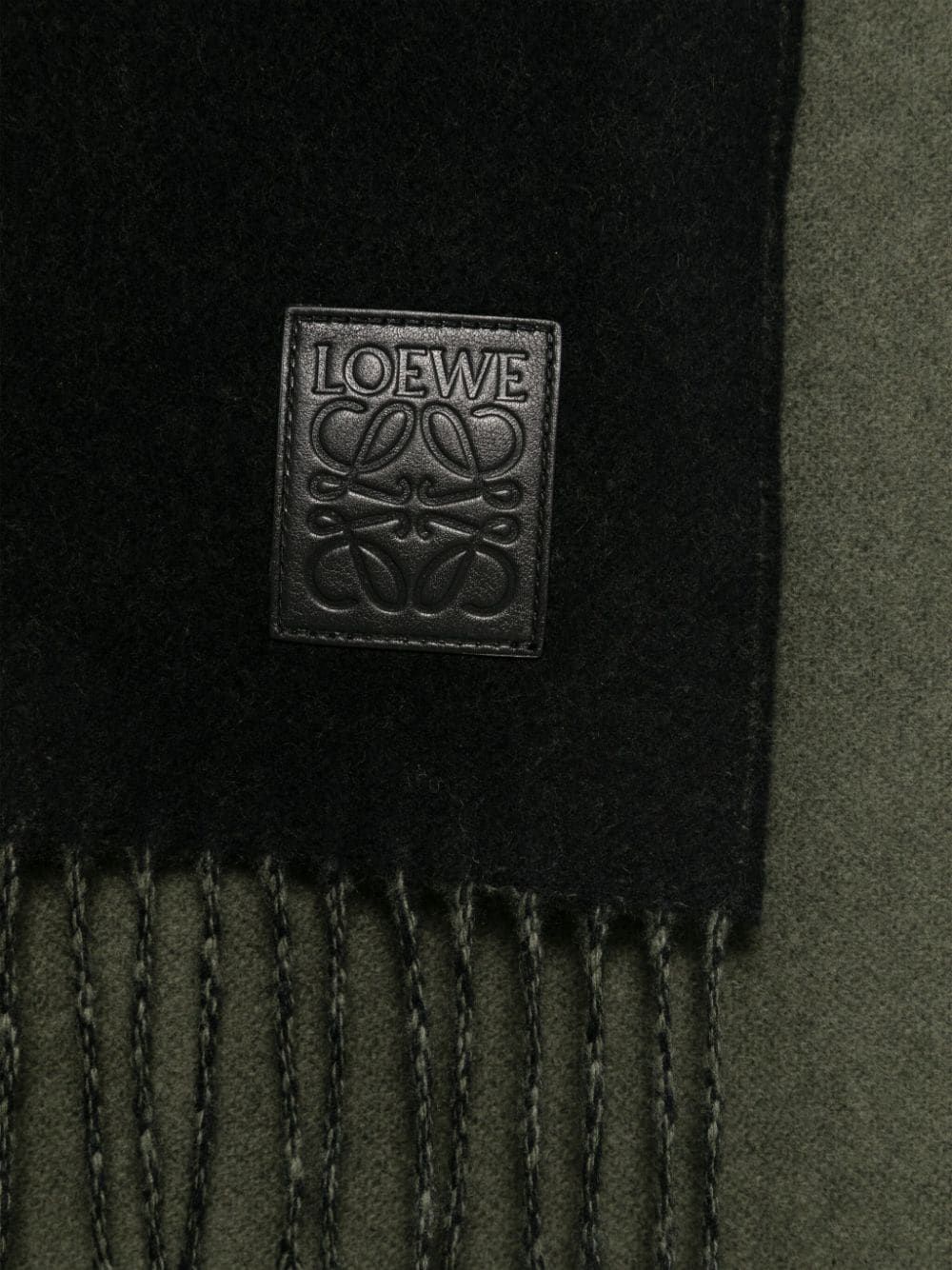 Loewe LOEWE- Wool Scarf With Logo