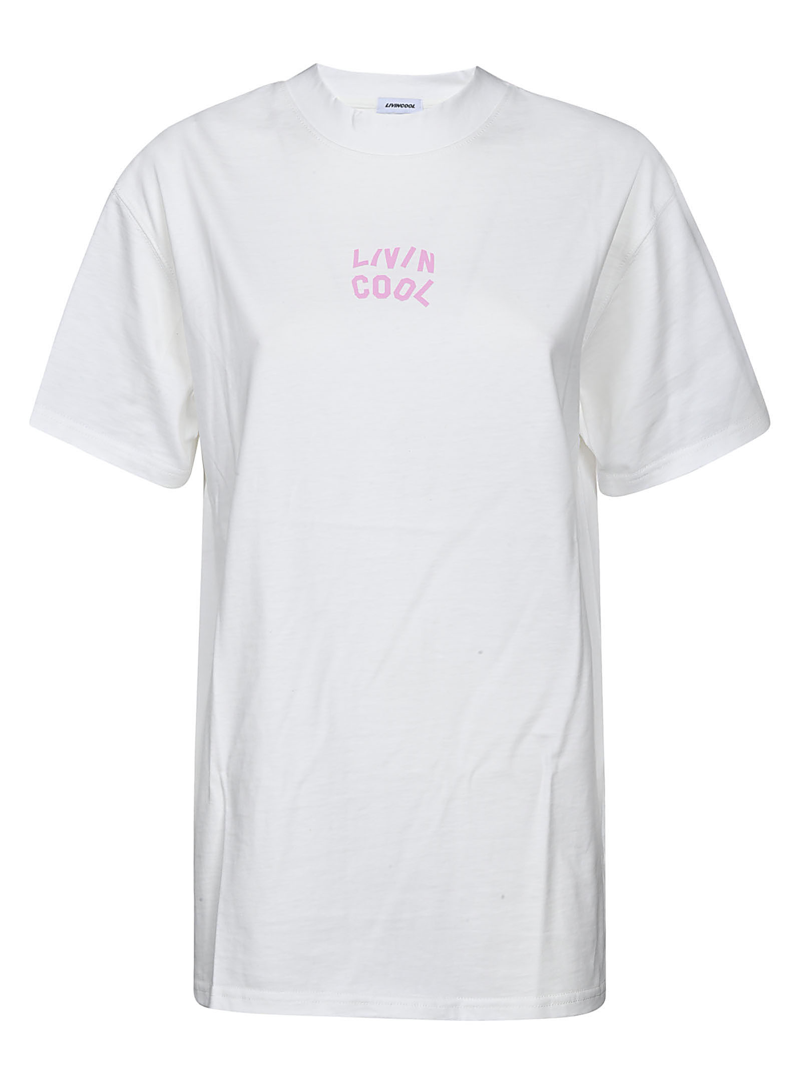 Livincool LIVINCOOL- Cotton Logo T-shirt