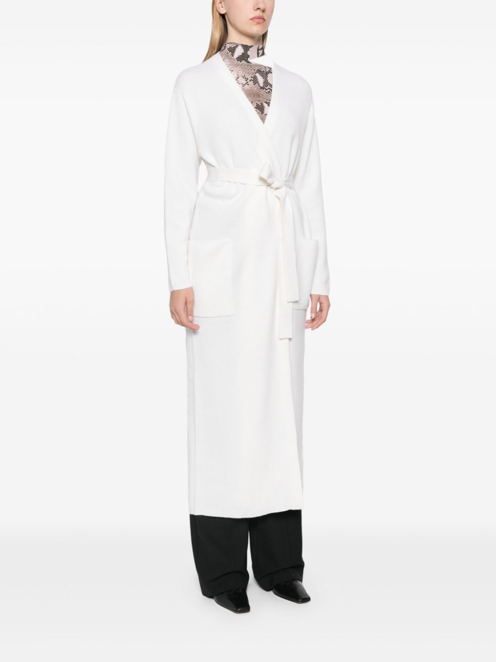 Max Mara MAX MARA- Wool And Cashmere Long Cardigan