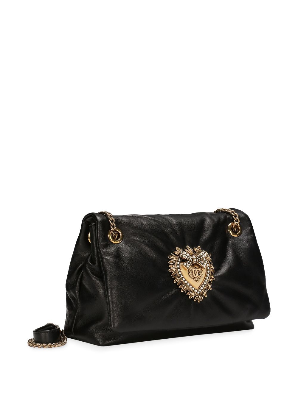 Dolce & Gabbana DOLCE & GABBANA- Devotion Leather Shoulder Bag